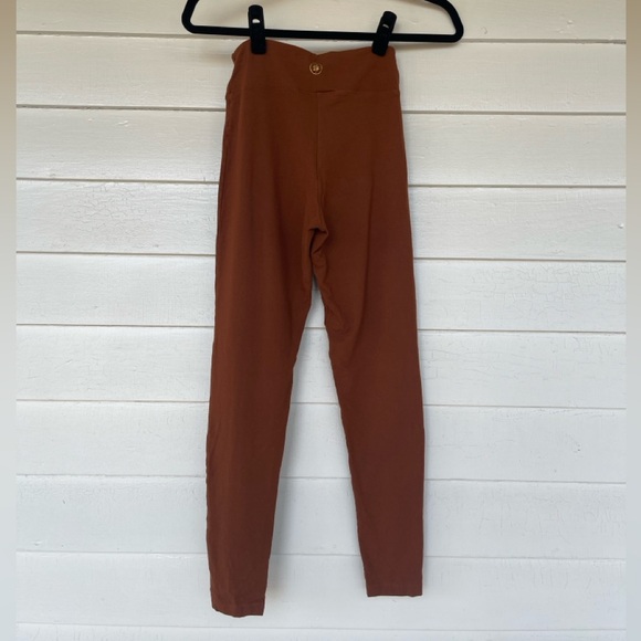 Indigo Luna Brown/Orange Leggings - Picture 3 of 5